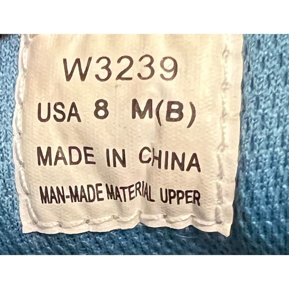 Propet TravelWalker II walking shoes in blue mesh. Size 8. - Picture 10 of 10